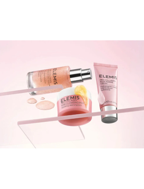 Elemis Pro-Collagen Rose Plumping Routine Kit Тріо для зволоження та заспокоєння шкіри з Трояндою