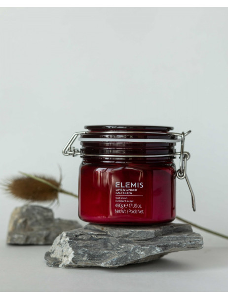 Elemis Lime & Ginger Salt Glow Сольовий скраб для тіла з екстрактом лайма і імбиру