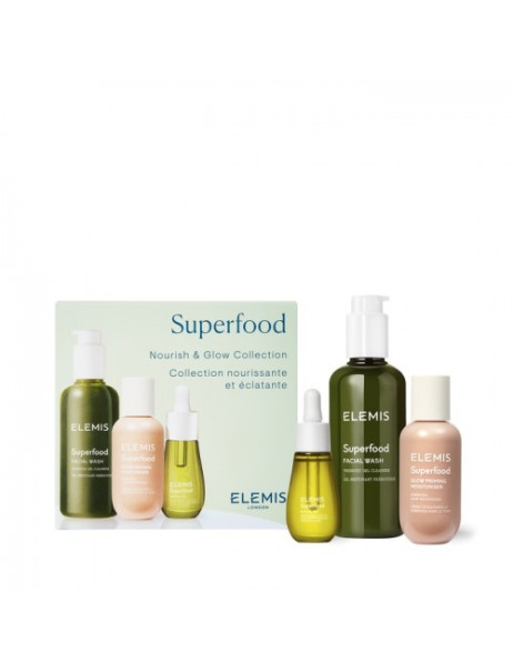 Набор трио суперфуд питание и сияние кожи Elemis Kit