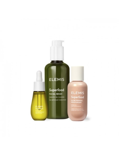 Набор Трио Суперфуд Питание и Сияние Кожи Elemis