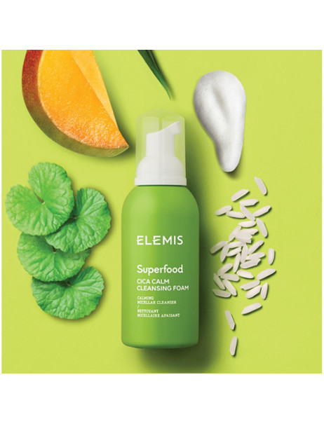 Пінка для вмивання Elemis Superfood з екстрактом Cica