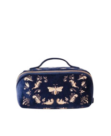 Elizabeth Scarlett Velvet Cosmetic Bag Blue Butterfly Бархатная косметичка, синяя с бабочкой - Написать отзыв