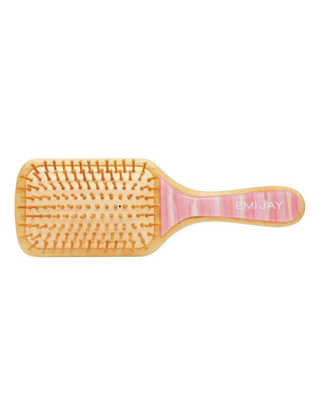 Emi Jay Bamboo Paddle Brush in Lychee Baby Бамбукова щітка для волосся