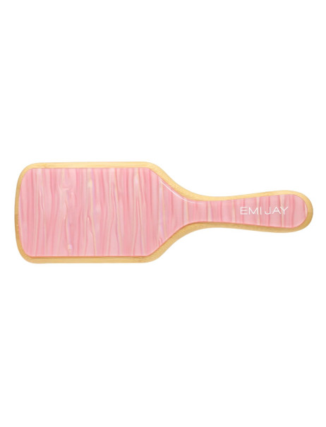Emi Jay Bamboo Paddle Brush in Lychee Baby Бамбукова щітка для волосся