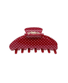 Emi Jay Big Effing Clip in Cherry Polka Dot Большой крабик для волос - Написать отзыв