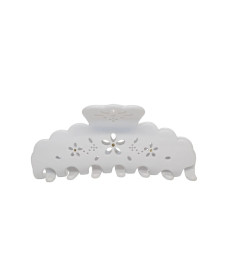 Emi Jay Big Effing Clip in Blanc Fleur Eyelet Большой крабик для волос - Написать отзыв