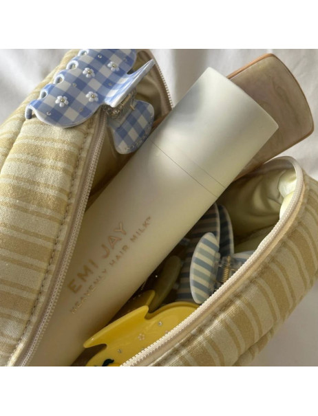 Emi Jay Sweetheart Clip in Daisy Blue Picnic Крабик для волос