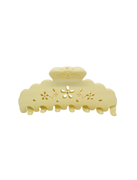 Emi Jay Big Effing Clip in Citrine Fleur Eyelet Большой крабик для волос