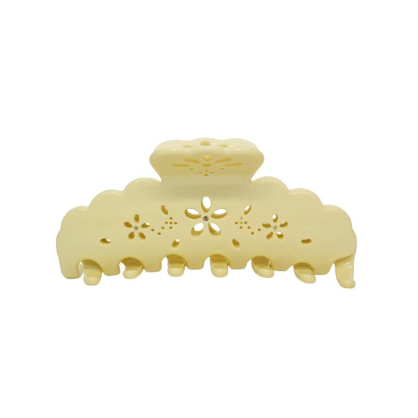 Emi Jay Big Effing Clip in Citrine Fleur Eyelet Большой крабик для волос