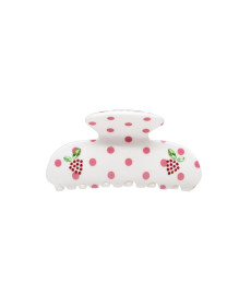 Emi Jay Sweetheart Clip in Coconut Berry Dot Крабик для волос - Написать отзыв