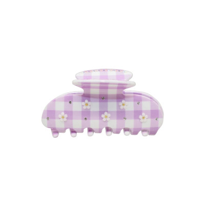 Emi Jay Sweetheart Clip in Daisy Pink Picnic Крабик для волосся