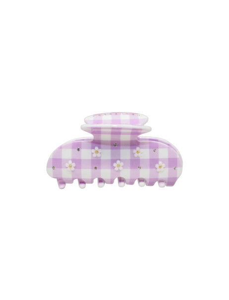 Emi Jay Sweetheart Clip in Daisy Pink Picnic Крабик для волос