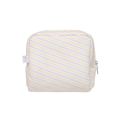 Emi Jay Linen Pouch in En Route Лляна косметичка