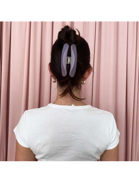 Emi Jay Half Moon Clip in Pink Smoke Крабик півмісяць для волосся