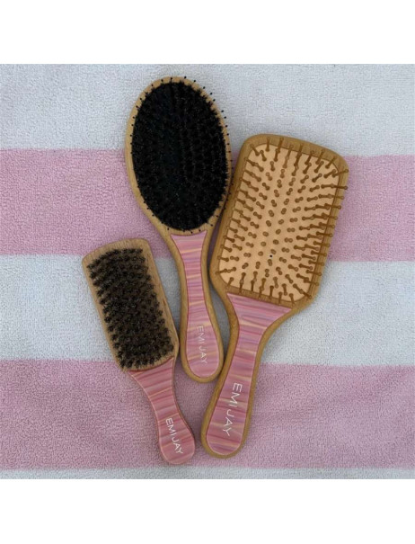 Emi Jay Flat Brush in Lychee Baby Овальна щітка для волосся