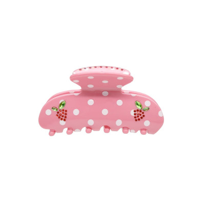 Emi Jay Sweetheart Clip in Lychee Berry Dot Крабик для волосся