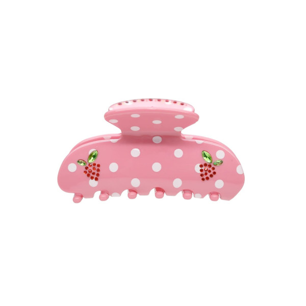 Emi Jay Sweetheart Clip in Lychee Berry Dot Крабик для волосся