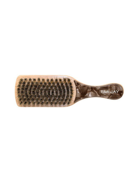 Emi Jay Mini Boar Bristle Brush in Toasted Sugar Мини щетка для волос