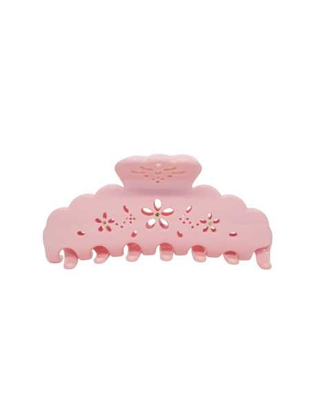 Emi Jay Big Effing Clip in Rose Fleur Eyelet Большой крабик для волос