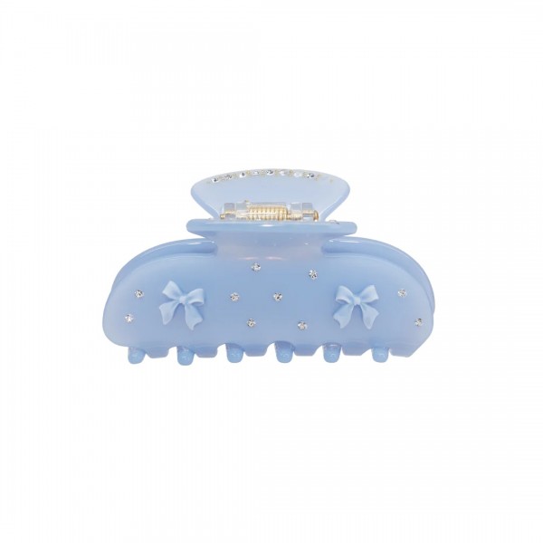 Emi Jay Sweetheart Clip in Blue Ribbon Крабик для волосся