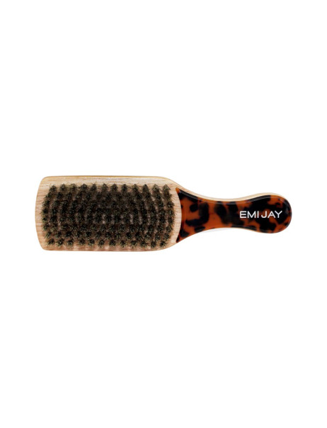 Emi Jay Mini Boar Bristle Brush in Tortoise Міні щітка для волосся