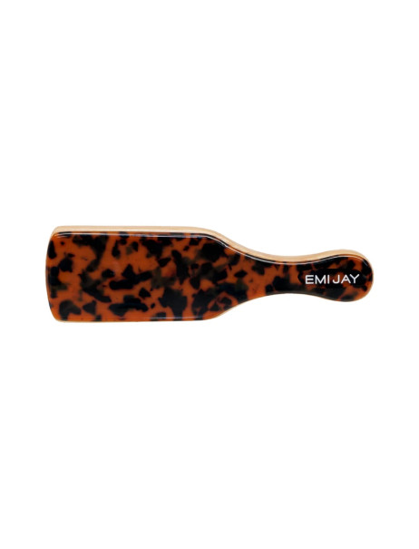 Emi Jay Mini Boar Bristle Brush in Tortoise Міні щітка для волосся