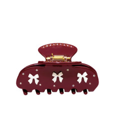 Emi Jay Sweetheart Clip in Bordeaux Prima Donna Крабик для волос - Написать отзыв