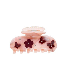Emi Jay Sweetheart Clip in Bordeaux Chantilly Angel Food Крабик для волос - Написать отзыв