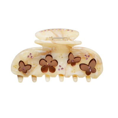 Emi Jay Sweetheart Clip in Cocoa Chantilly Angel Food Крабик для волосся
