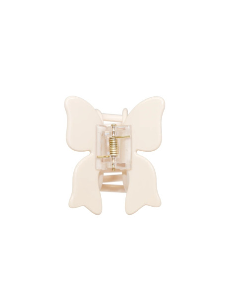 Emi Jay Bow Clip in Custard Заколка для волос