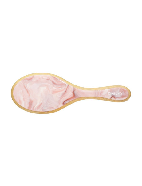 Emi Jay Flat Brush in Pink Chantilly Овальная щетка для волос