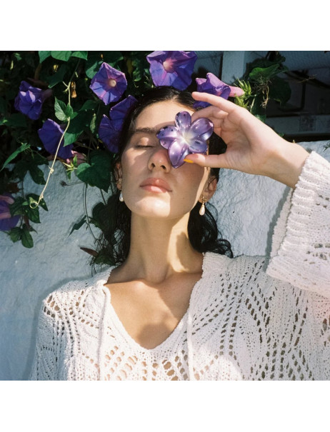Emi Jay Super Bloom Clip in Iris Pearl Заколка для волос