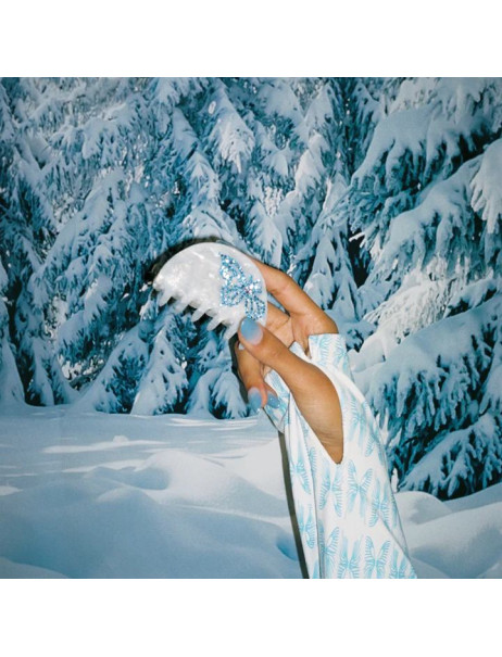 Заколка-крабик для волос Emi Jay Luna Clip In Snow Baby