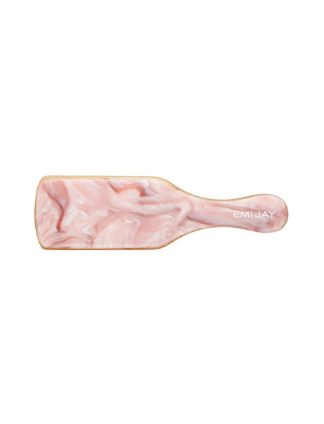 Emi Jay Mini Boar Bristle Brush in Pink Chantilly Мини щетка для волос