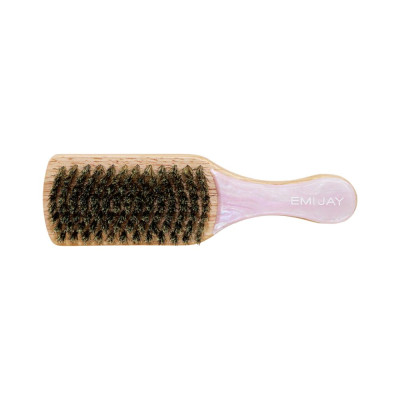 Emi Jay Mini Boar Bristle Brush in Pink Sugar Міні щітка для волосся