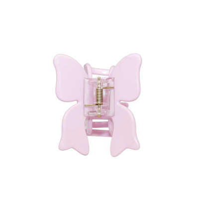 Emi Jay Bow Clip in Puff Pink Заколка для волос