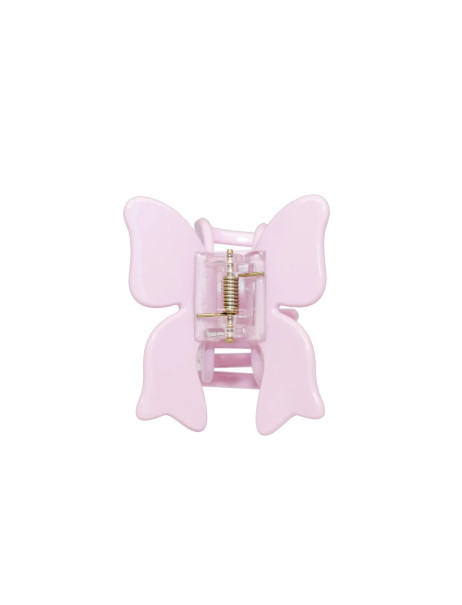 Emi Jay Bow Clip in Puff Pink Заколка для волос