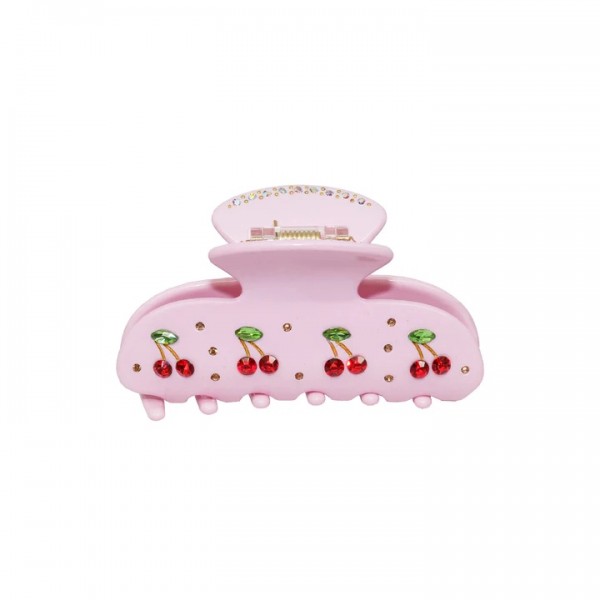 Emi Jay Sweetheart Clip in Pink Cherry Pie Крабик для волосся