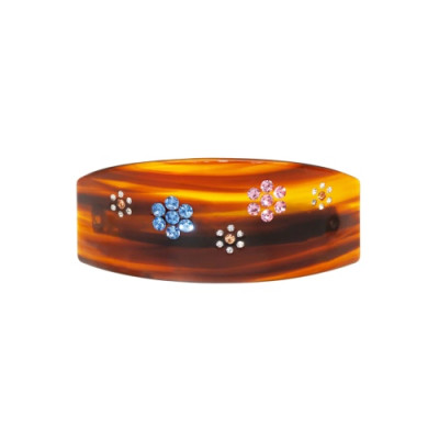 Emi Jay Ponytail Barrette in Tortoise Daisy Заколка для волос