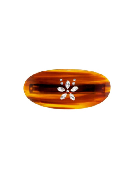 Emi Jay Ponytail Barrette in Tortoise Gardenia Заколка для волосся
