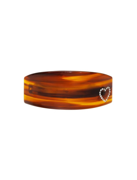 Emi Jay Ponytail Barrette in Tortoise Heart Заколка для волос