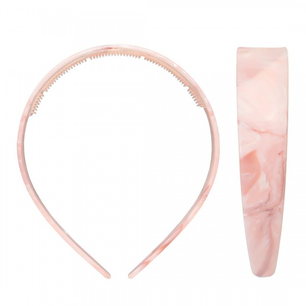 Emi Jay Wide Starlet Headband in Pink Chantilly Широкий обруч для волосся