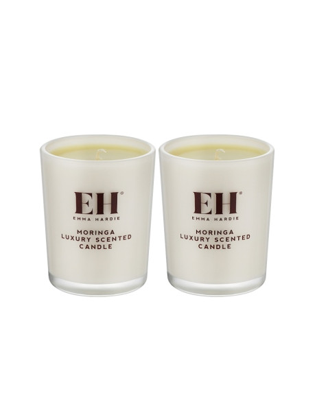 Emma Hardie Moringa Luxury Scented Candle Duo 2 Набор из 2 ароматизированных свечей