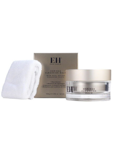 Emma Hardie Moringa Balm with cloth Очищуючий бальзам для обличчя з рушником