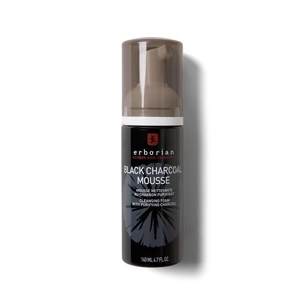Erborian Black Charcoal Mousse Пінка для очищення обличчя чорне вугілля 