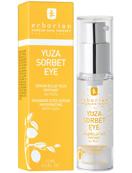 Erborian Yuza Sorbet Юзу Сорбет Сыворотка-гель для кожи вокруг глаз