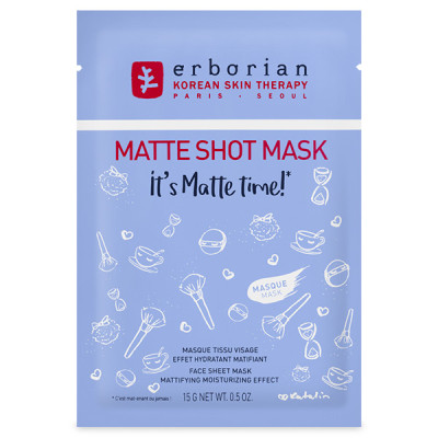 Erborian Matte тканевая маска для лица