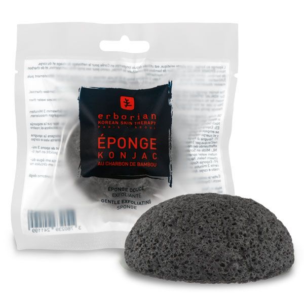 Erborian Charcoal Konjac Sponge Спонж конняку з бамбуковим вугіллям
