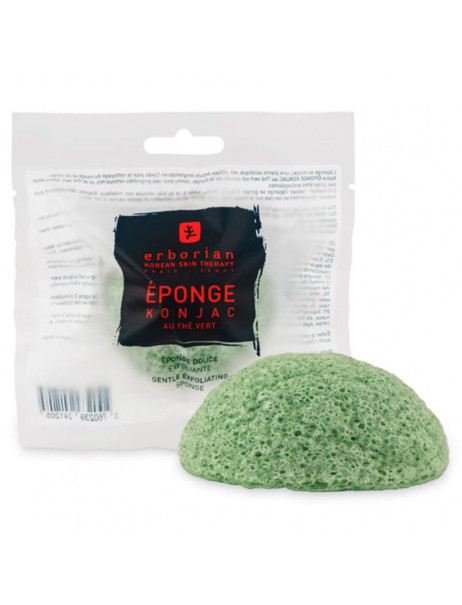 Erborian Green Tea Konjac Sponge Спонж конняку с зеленым чаем