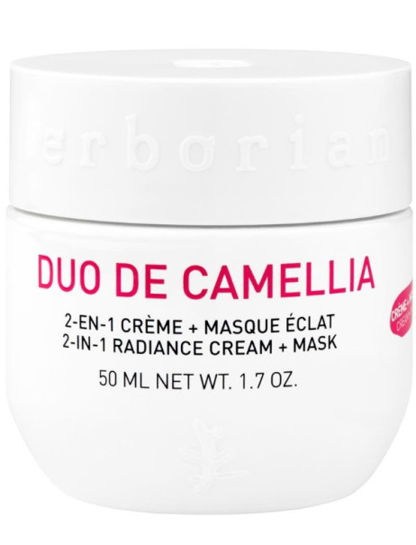 Erborian Duo de Camellia Камелія крем-маска 2-в-1 для збереження молодості